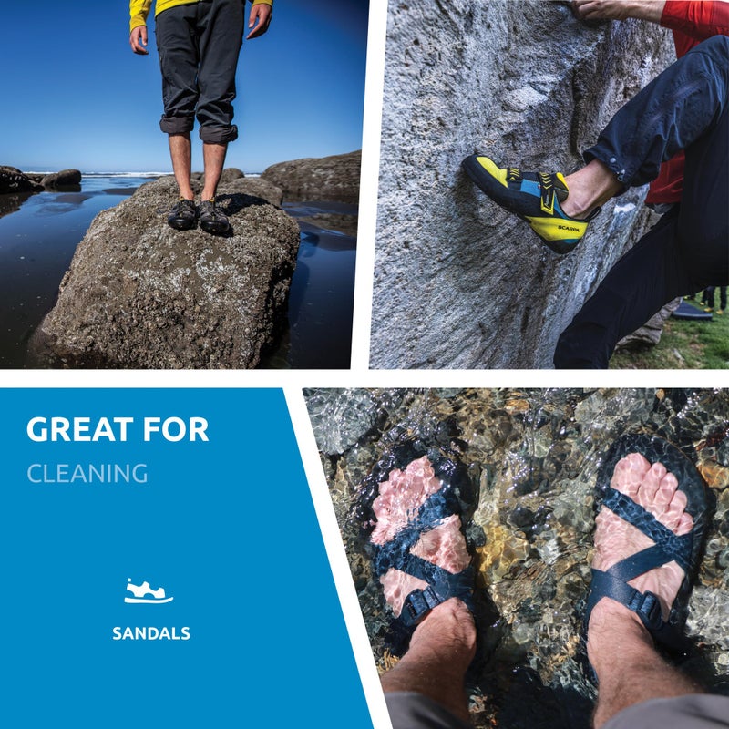 Nikwax Sandal Wash for Cleaning and Deodorizing Sandals, Climbing Shoes, and Sockless Footwear - Image 3